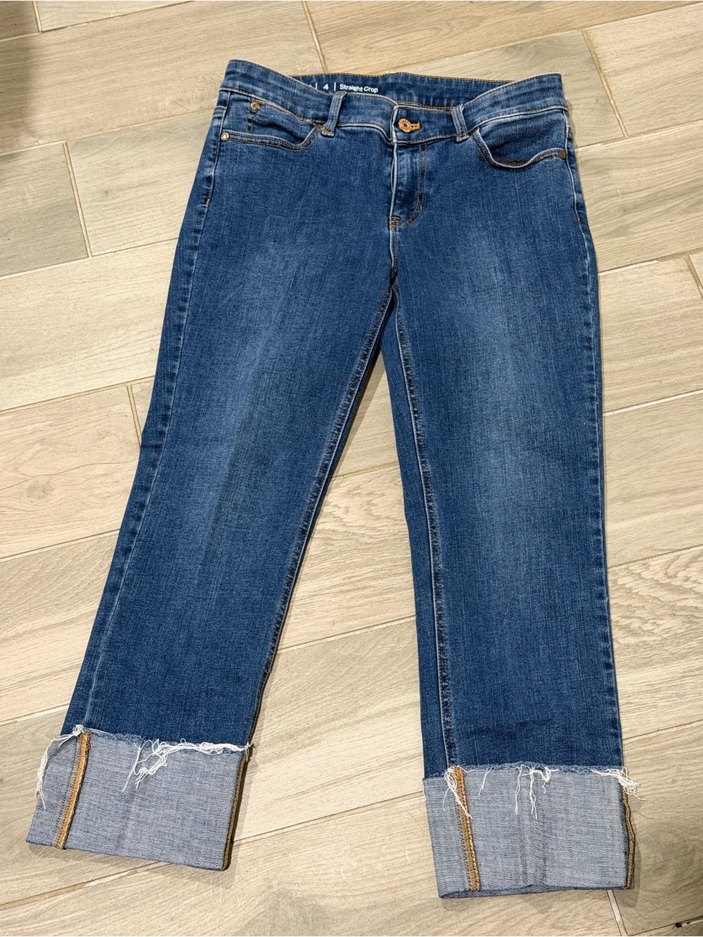 Talbots Straight Crop Jeans Size 4